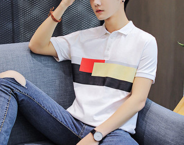 Bluza de barbati model nou cu guler clasic si nasturi in mai multe culori