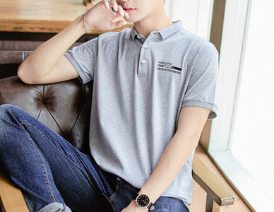 Bluza de barbati model nou cu guler clasic si nasturi in mai multe culori