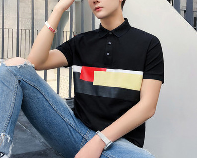 Bluza de barbati model nou cu guler clasic si nasturi in mai multe culori