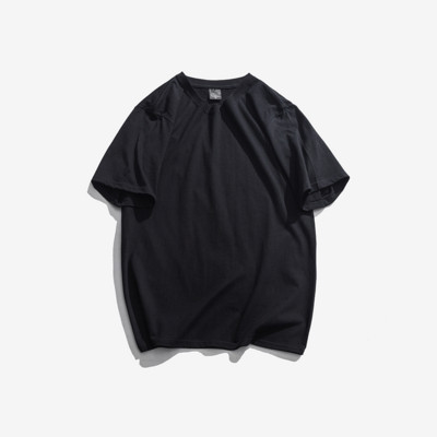 Tricou barbatesc monocolor cu maneca scurta - model uni