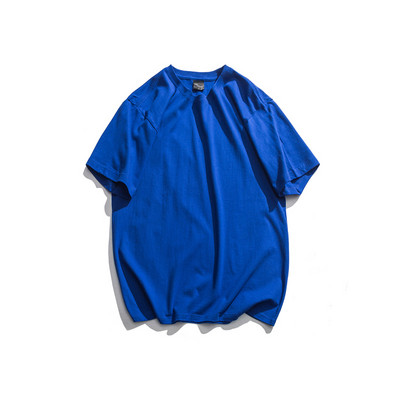 Tricou barbatesc monocolor cu maneca scurta - model uni