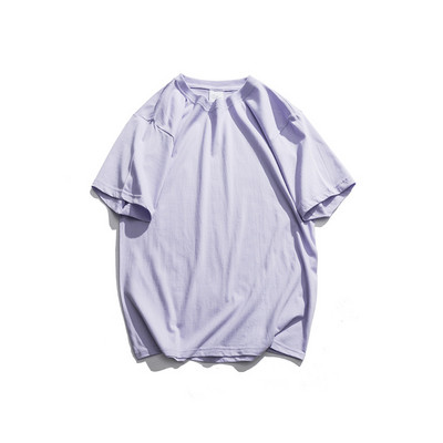 Tricou barbatesc monocolor cu maneca scurta - model uni