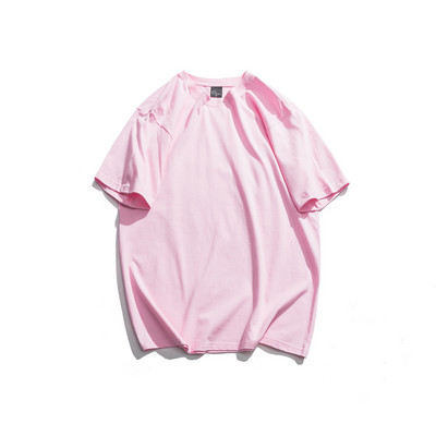 Tricou barbatesc monocolor cu maneca scurta - model uni