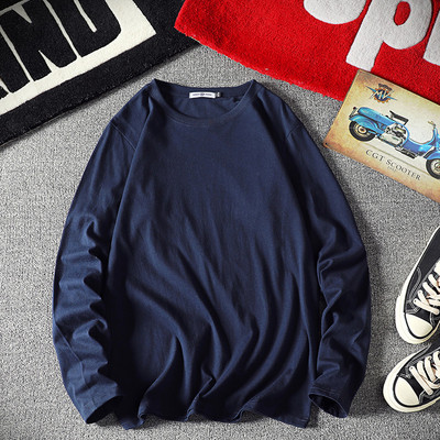 Bluza barbateasca nou model uni cu decolteu oval