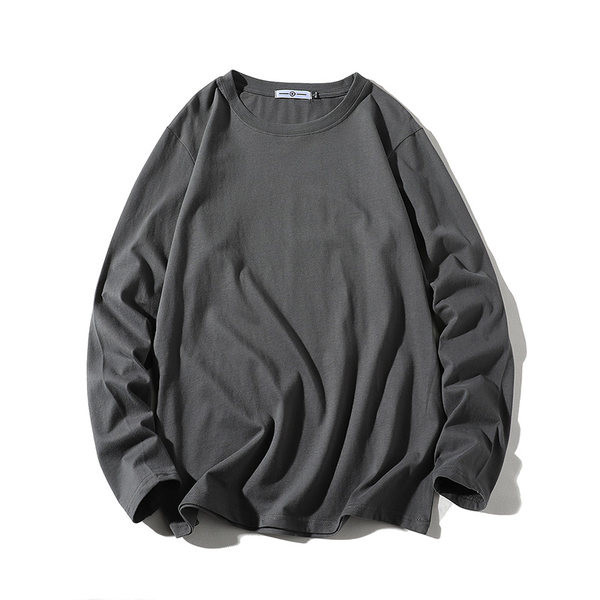 Bluza barbateasca nou model uni cu decolteu oval