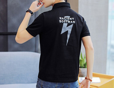 Bluza barbatesta model nou cu maneca scurta si guler clasic in mai multe culori