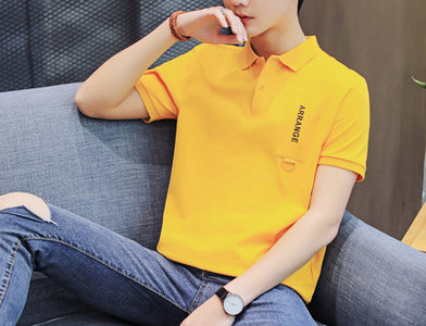 Bluza barbatesta model nou cu maneca scurta si guler clasic in mai multe culori