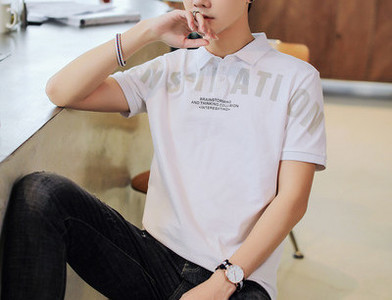 Bluza barbatesta model nou cu maneca scurta si guler clasic in mai multe culori