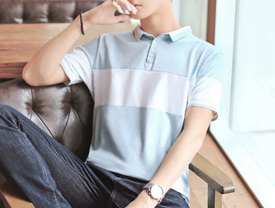 Bluza barbatesta model nou cu maneca scurta si guler clasic in mai multe culori