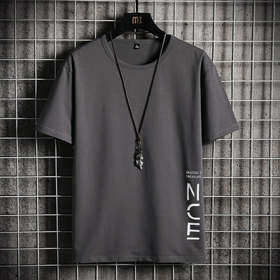 Tricou modern pentru bărbați cu inscripție și mâneci scurte - mai multe modele