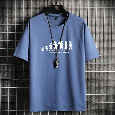 Tricou modern pentru bărbați cu inscripție și mâneci scurte - mai multe modele