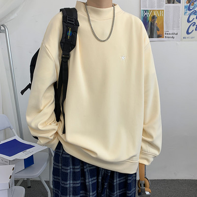 Bluza barbati cu decolteu oval - model larg