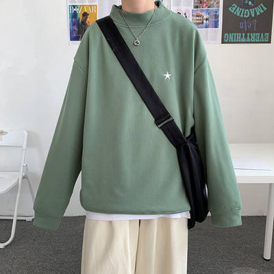 Bluza barbati cu decolteu oval - model larg