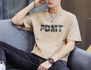 Tricou barbatesc model nou cu maneci scurte si decolteu rotund - mai multe culori