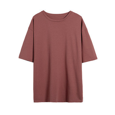 Tricou uni monocolor cu maneci 3/4