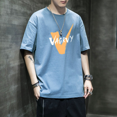 Tricou larg pentru bărbați cu decolteu rotund - mai multe modele