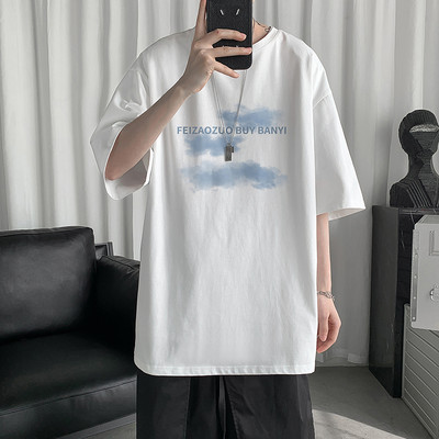 Model nou de tricou pentru bărbați de zi cu zi pentru vară