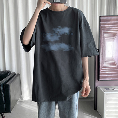 Model nou de tricou pentru bărbați de zi cu zi pentru vară