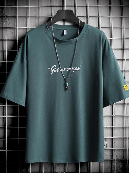 Tricou casual barbatesc cu maneca scurta - doua modele