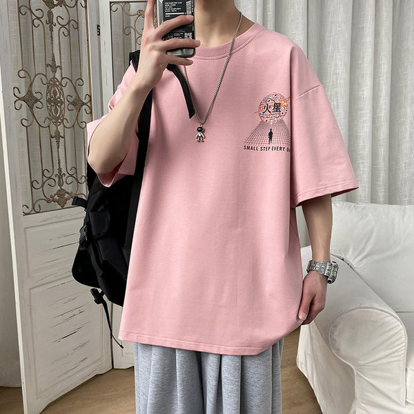 Tricou lat de vară cu aplicație pe spate