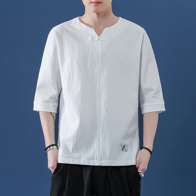 Široki model muške bluze i 3/4 rukava