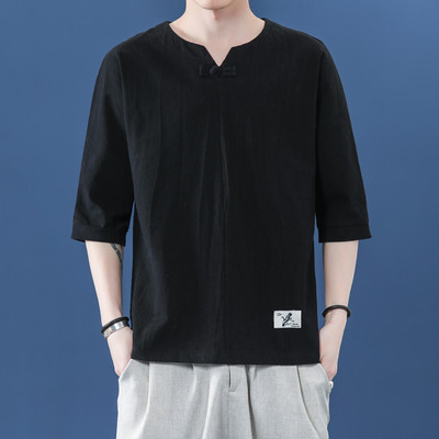 Široki model muške bluze i 3/4 rukava