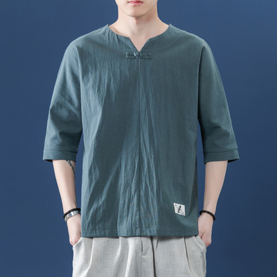 Široki model muške bluze i 3/4 rukava