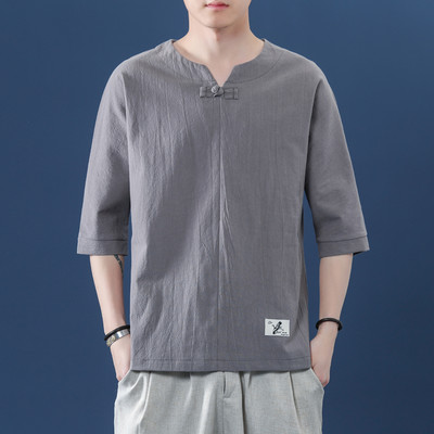 Široki model muške bluze i 3/4 rukava