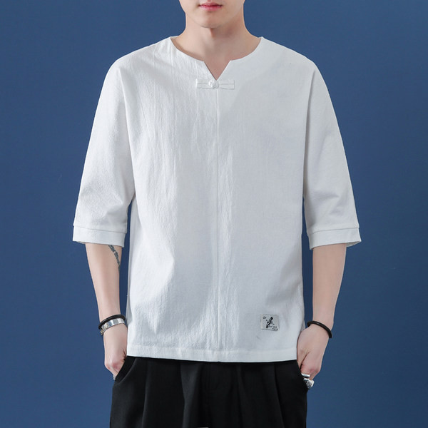 Široki model muške bluze i 3/4 rukava