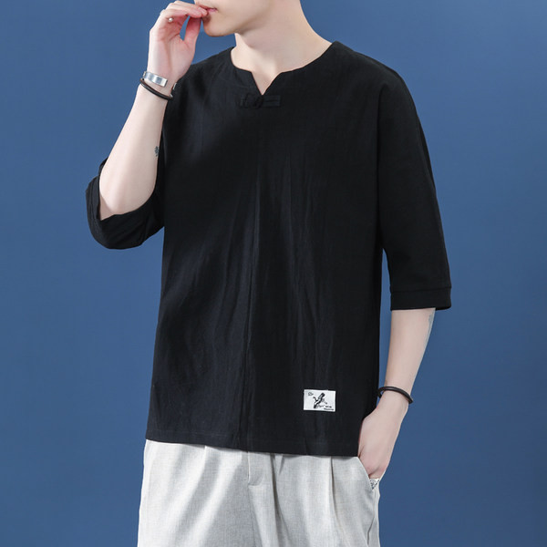 Široki model muške bluze i 3/4 rukava