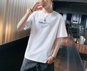 Novi model muške majice s printom i kratkim rukavima - više boja