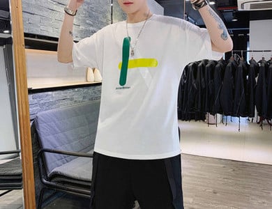 Novi model muške majice s printom i kratkim rukavima - više boja