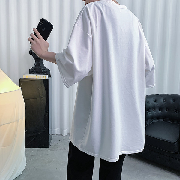 Tricou lat de vară cu aplicație colorată