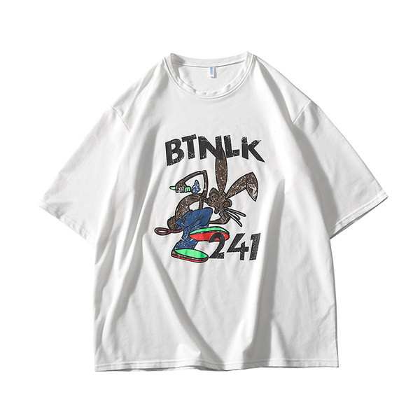 Tricou lat de vară cu aplicație colorată