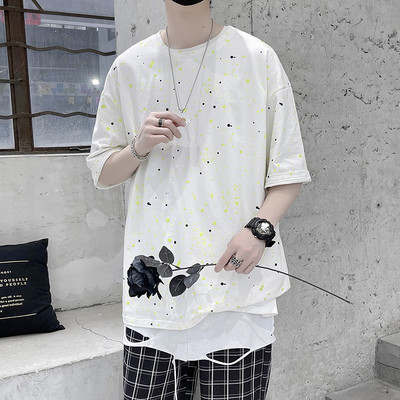 Tricou casual de vara - marime mare