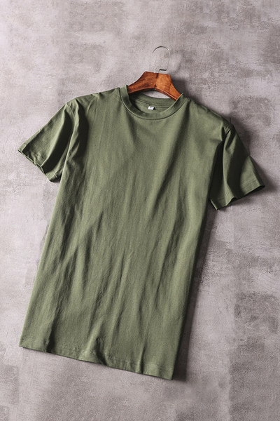 Tricou barbatesc cu maneca scurta - culoare verde