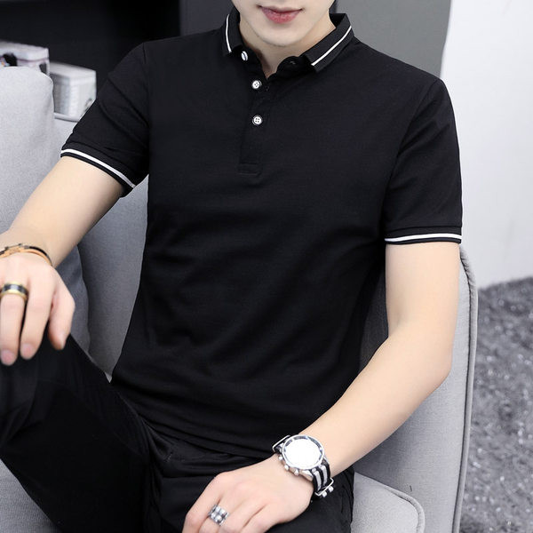 Moderna muška majica s klasičnim ovratnikom i kratkim rukavima