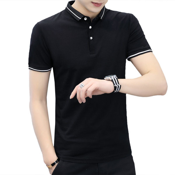 Moderna muška majica s klasičnim ovratnikom i kratkim rukavima