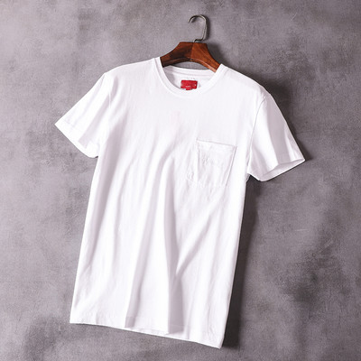 Muška majica s kratkim rukavima i džepom