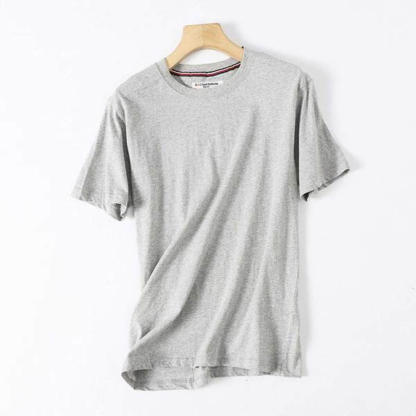 Tricou bărbătesc din bumbac - model uni