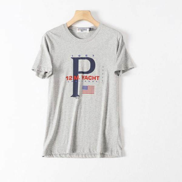 Tricou de vara cu imprimeu color pentru barbati