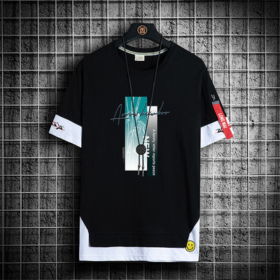 Moderna muška majica s aplikacijom i džepom u više boja