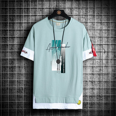 Moderna muška majica s aplikacijom i džepom u više boja