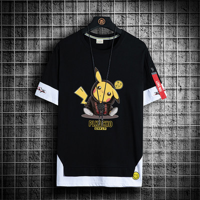 Moderna muška majica s aplikacijom i džepom u više boja