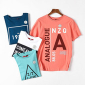 Tricou de primăvară-vară model nou cu imprimeu color