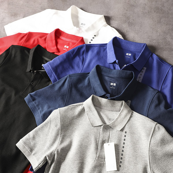 Bluză pentru bărbați cu mâneci scurte și guler clasic