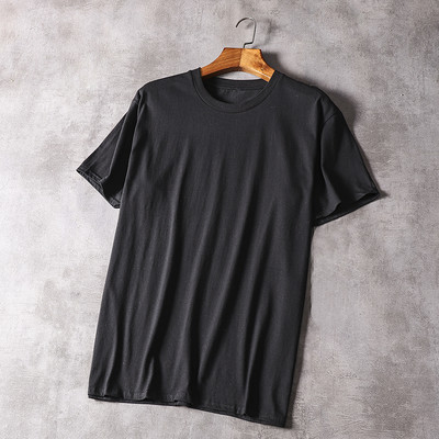 Tricou pentru bărbați cu decolteu rotund și mâneci scurte