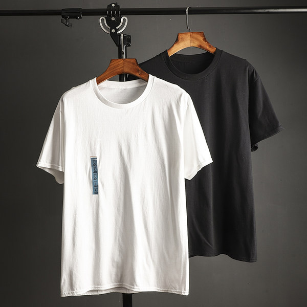 Tricou pentru bărbați cu decolteu rotund și mâneci scurte