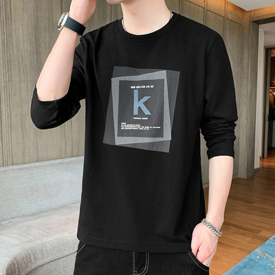 Bluza barbati casual cu aplicatie - in mai multe culori