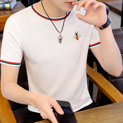 Muška moderna majica s ovalnim izrezom - više modela